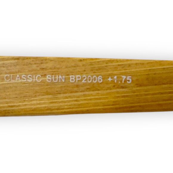 Blue Planet Reader Sunglasses‎ OS 1.75 Tortoise and Bamboo Like New - Picture 3 of 8